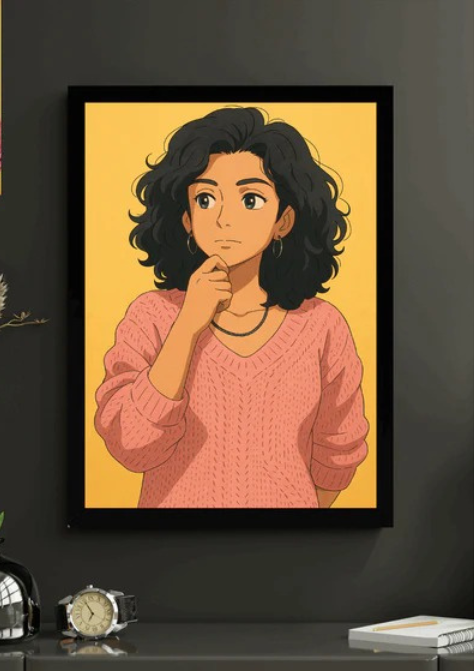 Customized Ghibli Frame/Personalized Framed Gift