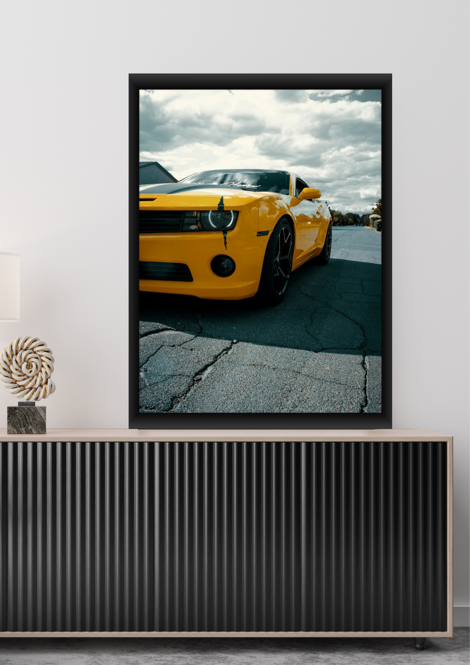 Dodge Sports Car Poster Wall Art