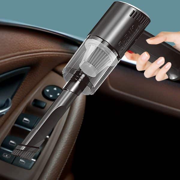 2-in-1 Wireless Handheld Car Vacuum Cleaner – Strong Suction for Car & Home