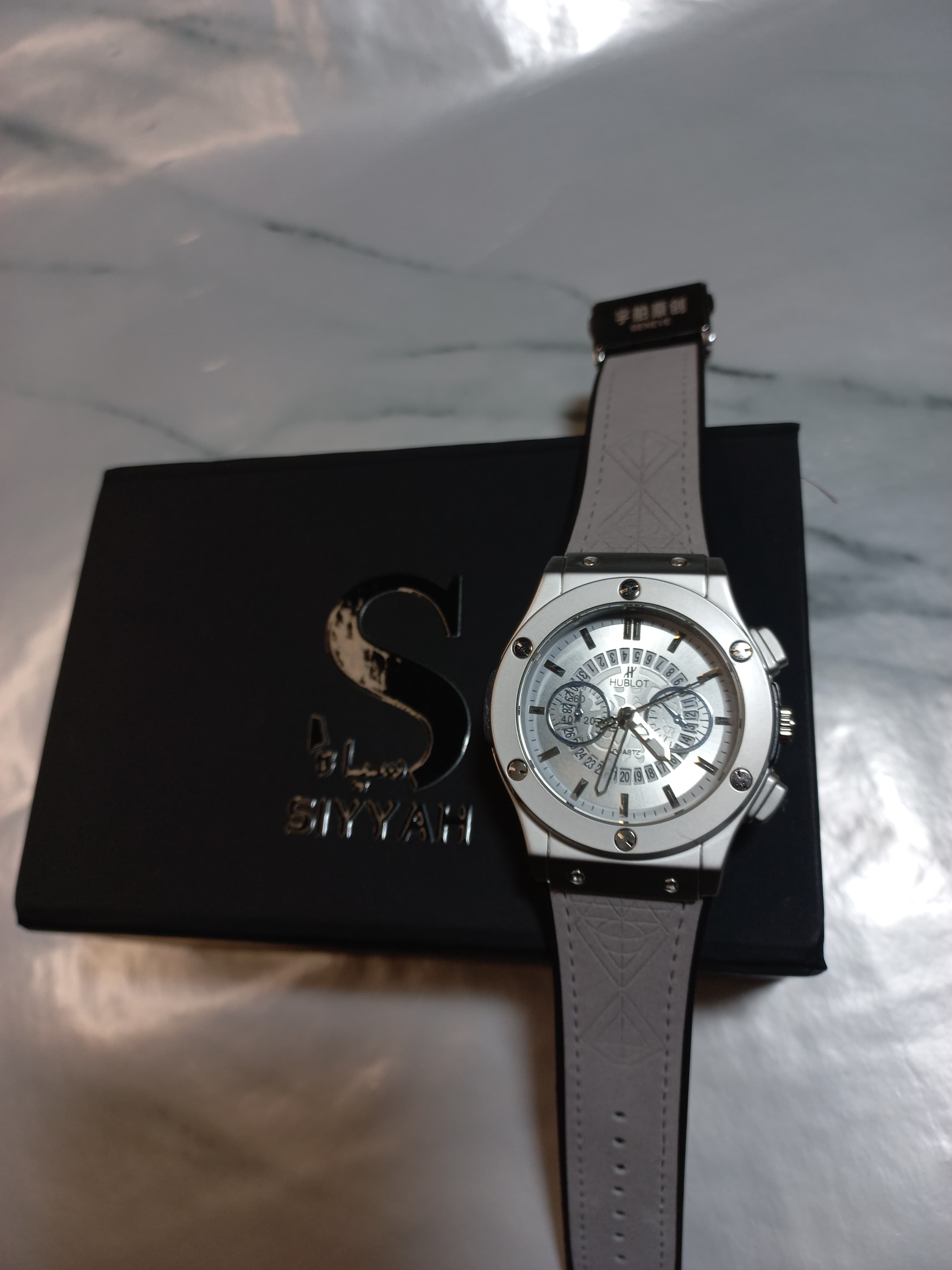 Hublot Geneve Classic Fusion Stainless Steel Quartz Watch