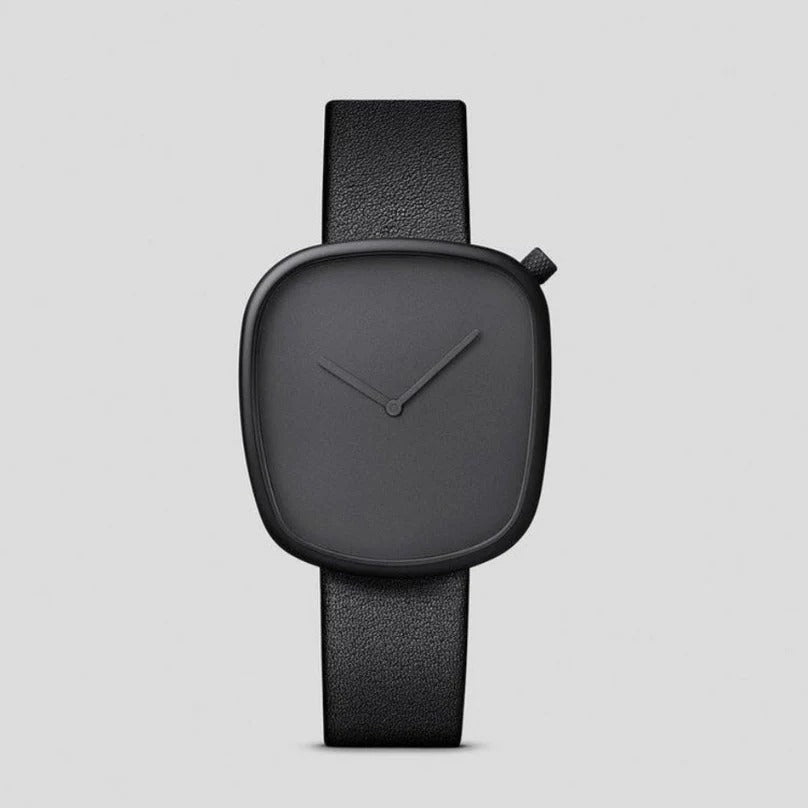 TOMI Shadow Minimal – All-Black Modern Unisex Watch