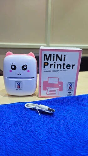 Cute Portable Mini Printer – Wireless Pocket Printer - Siyyah