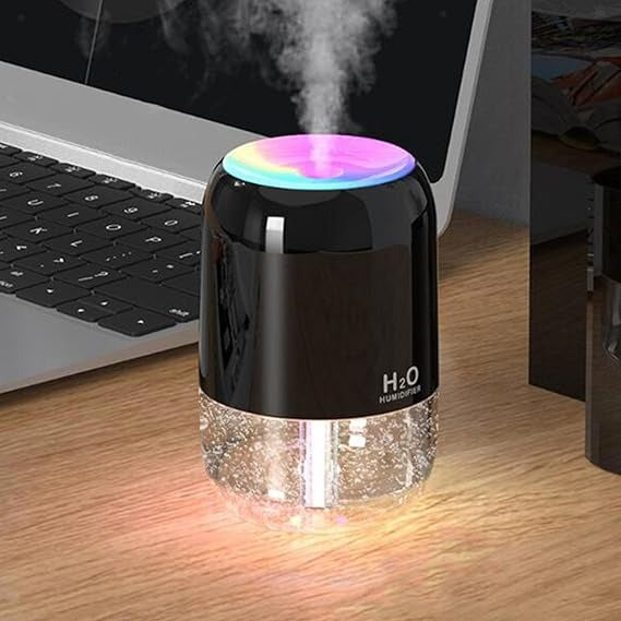 RGB LED Travel-Friendly  Humidifier For Home, Office, and Car