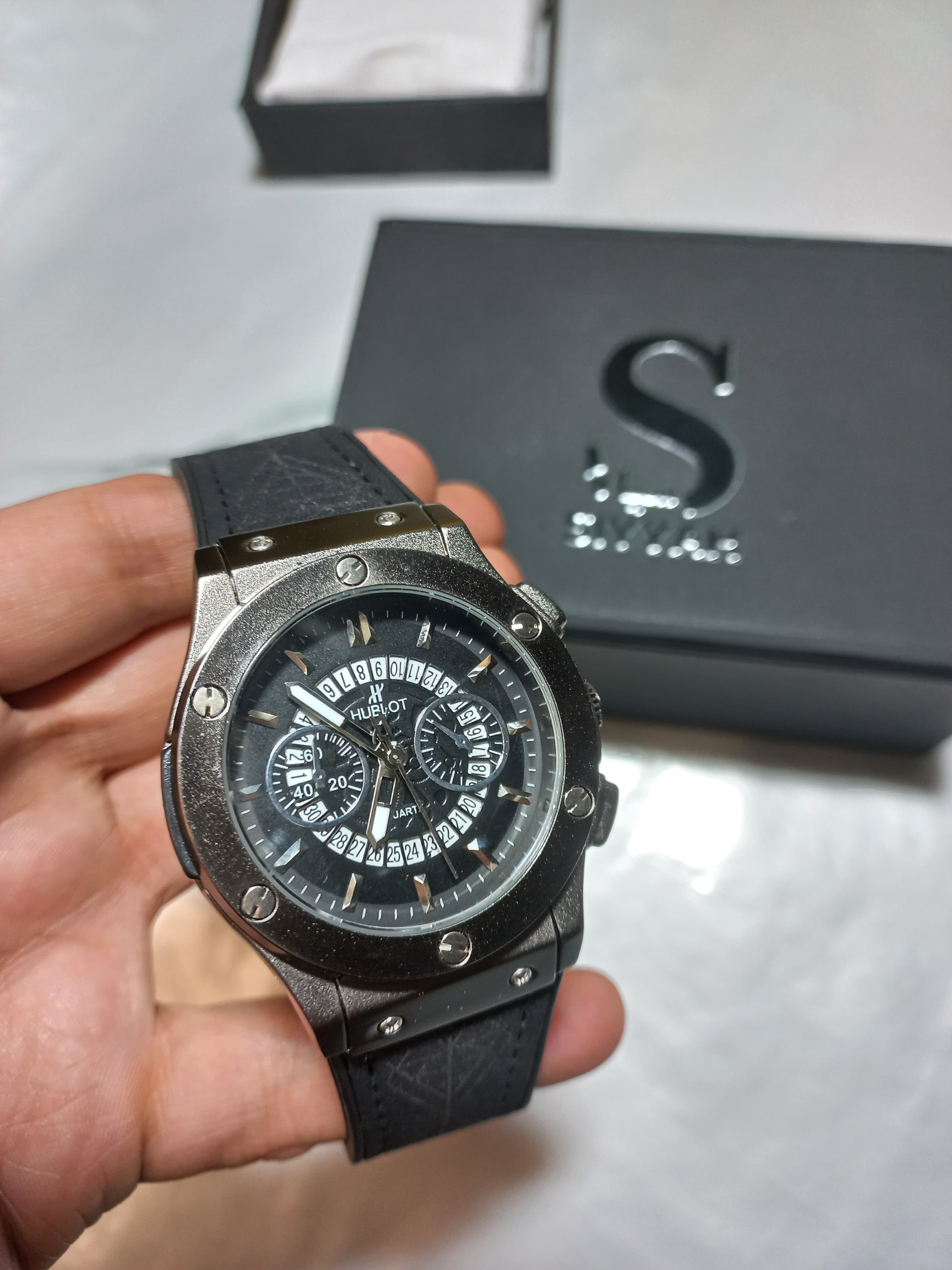 Hublot Geneve Classic Fusion Stainless Steel Quartz Watch