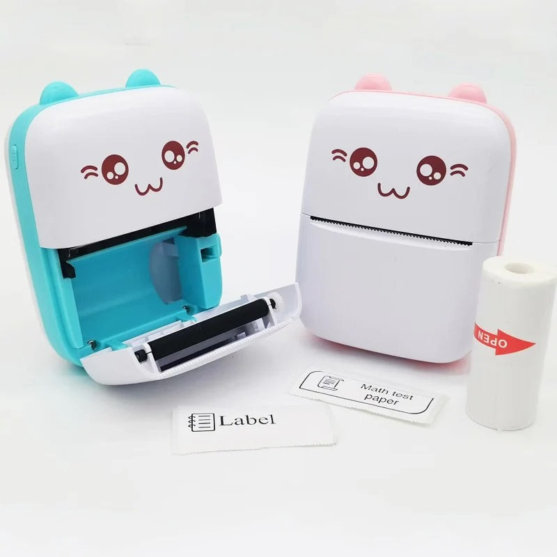 Cute Portable Mini Printer – Wireless Pocket Printer - Siyyah