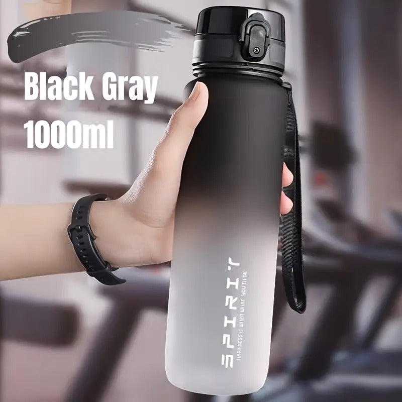 Gradient Sports Water Bottle  Ideal for Hiking and Camping (1L)