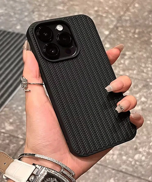 Woven Case Wool Texture For Apple IPhone Series